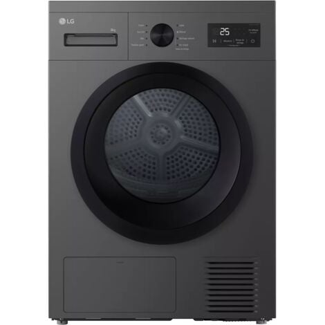 Sèche-linge 8 kg Pompe à chaleur, capteurs de séchage, top amovible, Cl LG - RH8N14SL