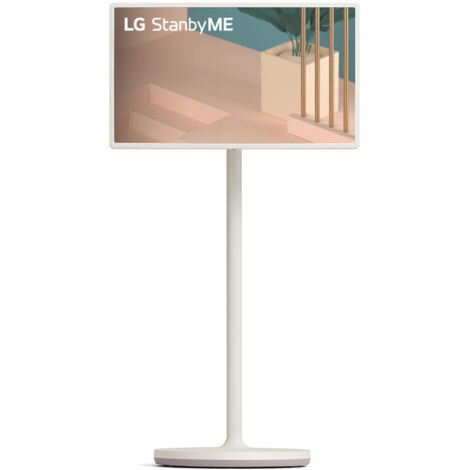 LG StanbyME 27ART10 Schermo 27'' Touchscreen, Base con ruote, Batteria, WebOS