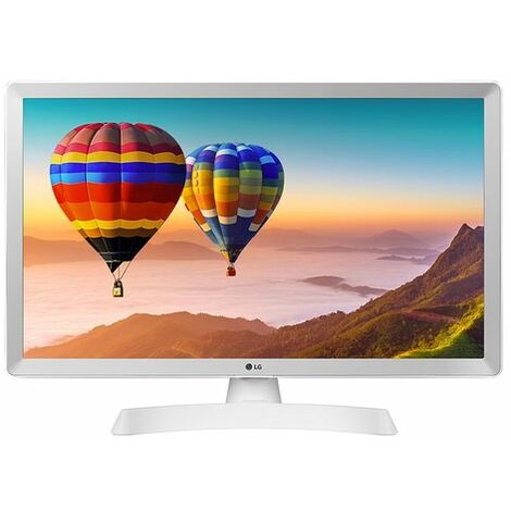 Lg TV LED HD Ready 24” 24TQ510S-WZ Smart Tv WebOS 22 Wi-Fi NOVITÀ 2022 Bianco