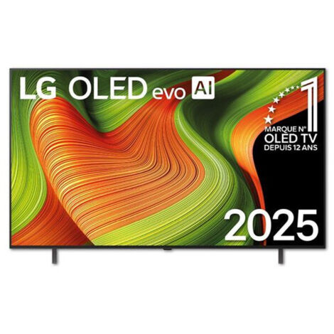 LG – TV OLED 65 pouces Ultra HD 4K – Processeur Alpha8 AI – Dolby Vision et HDR10 – Compatible Dolby Atmos et G-Sync - OLED65B56LA