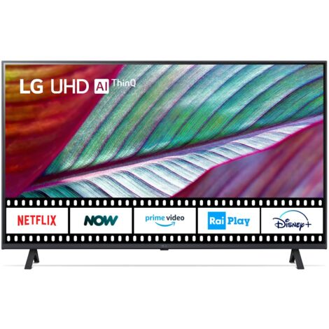 LG UHD Serie UR78 43UR78006LK TV 43 Pollici 4K 3 HDMI Smart TV 2023