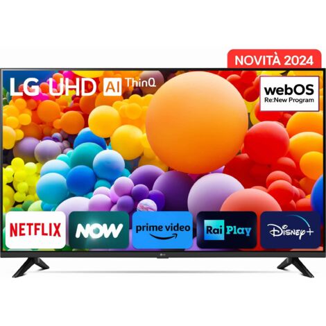 LG UHD Smart Tv Schermo da 55 Pollici Serie UT73 55UT73006LA 4K 3 HDMI