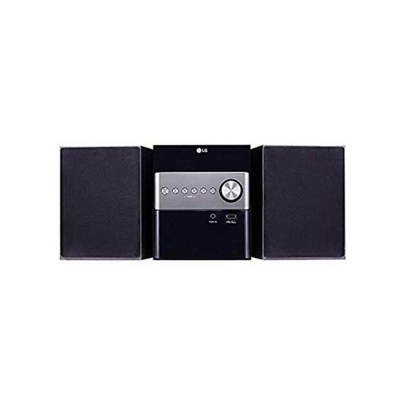 

LG XBoom Micro Hi-Fi - Microcadena (Microcadena de música para uso doméstico, Negro, Monótono, 1 discos, 10 W, DAB,DAB+,FM)