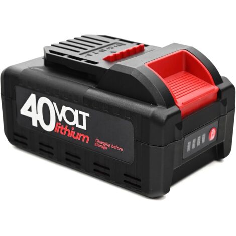 Lgaac-Aku002 Batterie Pour Outils De Jardin 40 V 4 Ah Convient Pour Tondeuse À Gazon, Taille-Haie Et Coupe-Bordure, Batterie Puissante