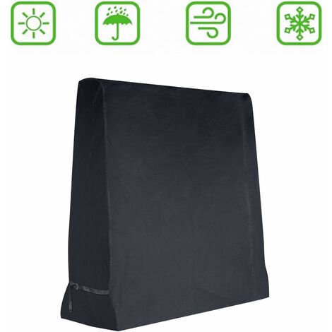 L&H-Cfcahl – Housse de table de ping-pong 185 x 165 x 70 cm – Tissu Oxford 210D imperméable – Protection contre intempéries et UV – Compatible avec la plupart des modèles - CM 201 D