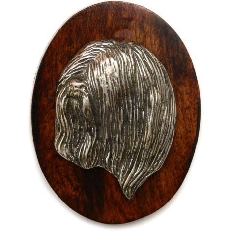 Lhasa Apso - spilla per esposizione canina, fermaglio per numero di partenza, distintivo per cani di Art-Dog