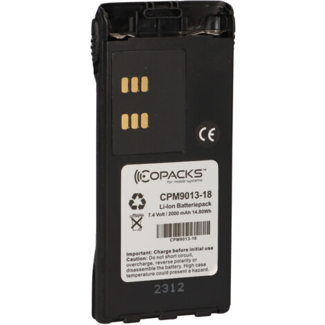 Li-Ion Akku passend für Motorola GP320 GP360 GP380
