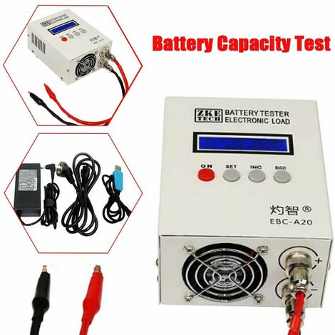 Li-Po-Batteriekapazitätstester EBC-A20 Batterietester 5A Laden 20A Entladen 85W Multifunktions-Batteriekapazitätstester