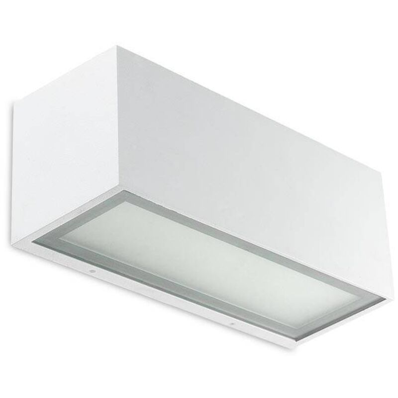 Lia - 1 lámpara de pared Light Up & Down Blanca, E27 - Leds-c4
