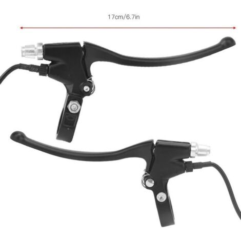 LIA Poignée Levier De Frein De Vélo Électrique Droite Gauche Universel En Alliage D\'Aluminium 1 Paire