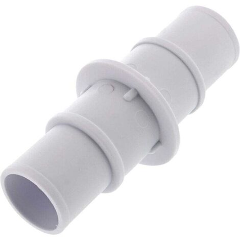 Liaison, raccord 32/32, 38/38, 32/38 pour tuyau flottant de pisicne - Blanc..DEBUNS