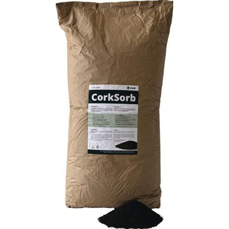 Absorbant d'huile RAW CorkSorb capacité 75 l - 26.00.075