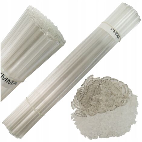 LIANT pour PLASTIQUE PMMA PM/MA 1kg bandes triangles POUR SOUDURE verre artificiel