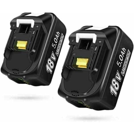 BSIOFF Libatter 18V 5.0Ah Li-ION Ersatzakku f¨¹r Makita 18V BL1860 BL1850 BL1840 BL1830 BL1820 BL1815 BL1820B BL1815B mit LED-Anzeige