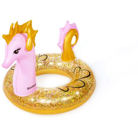 Libbage de beignet de cheval gonflable paillettes Bestway 36305