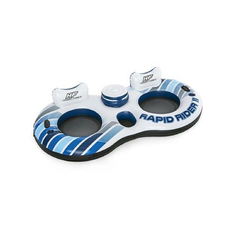 Trade Shop Traesio - Rapid Rider 2 Plazas Hinchable Flotante Flotante Vida Útil 251X132 Cm 43113