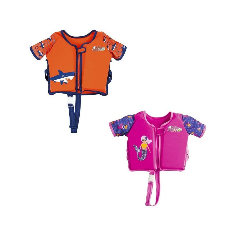 Trade Shop Traesio - Chaleco Salvavidas Swim Safe Jacket Chaleco Hinchable Niños Mangas 32147