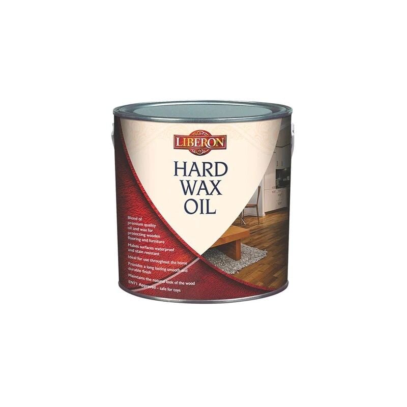 Liberon - Hard Wax Oil - Satin - 2.5 Litre