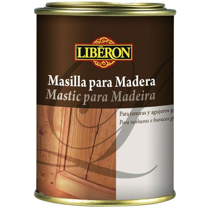 

V33 - LIBERON 104545 - Masilla para relleno de madera al agua color caoba 200 ml