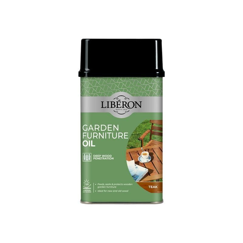 Liberon - Garden Furniture Oil Teak 1 litre - LIB126173