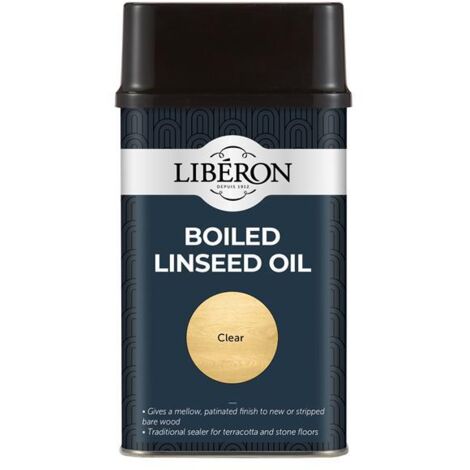 Liberon 126794 Boiled Linseed Oil Clear 500ml LIBBLO500N