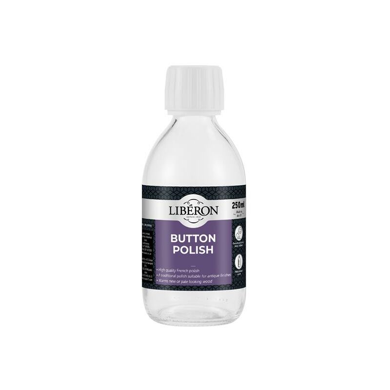 Liberon - 126832 Button Polish 250ml LIBBUP250N