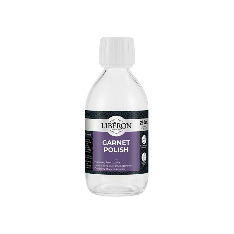 Liberon - 126837 Garnet Polish 250ml LIBGP250N