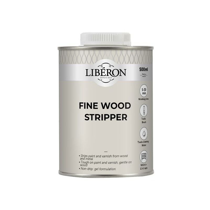 126901 Fine Wood Stripper 500ml LIBFWS500N - Liberon