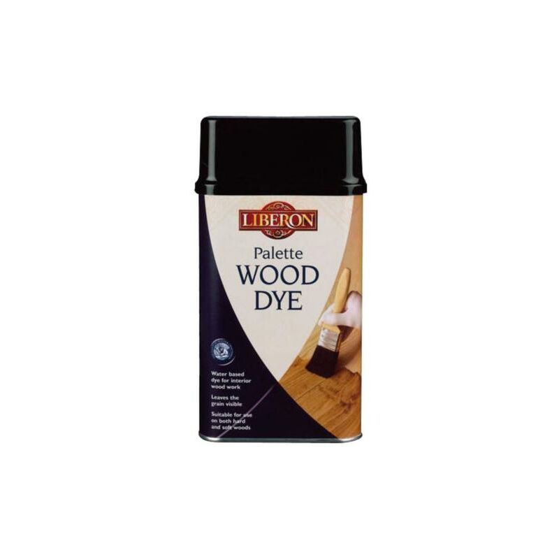 500ml White Palette Wood Dye Water Based Acrylic - Liberon