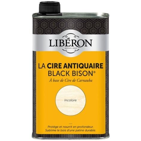 LIBERON - Cire Black bison 0.5L chêne clair
