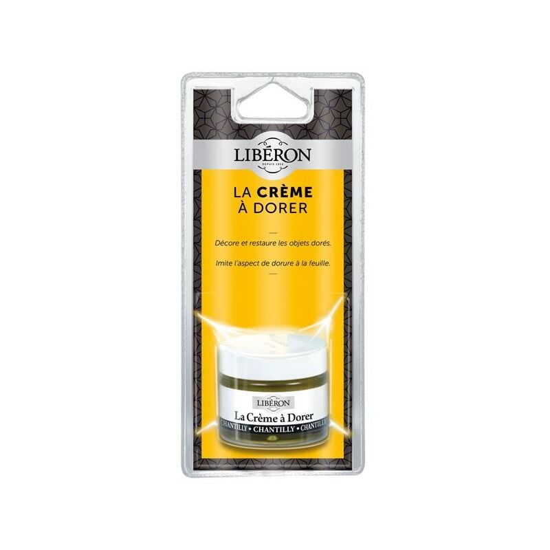 Liberon - Crème à dorer blister Chantilly 30ml