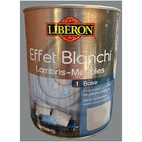 LIBÉRON Effet Blanchi Lambris-Meubles Mine de plomb - Mine de plomb