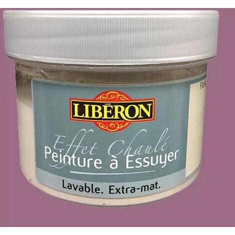 LIBÉRON Effet Chaulé Peinture à essuyer 0,25L Figue 0,25 L
