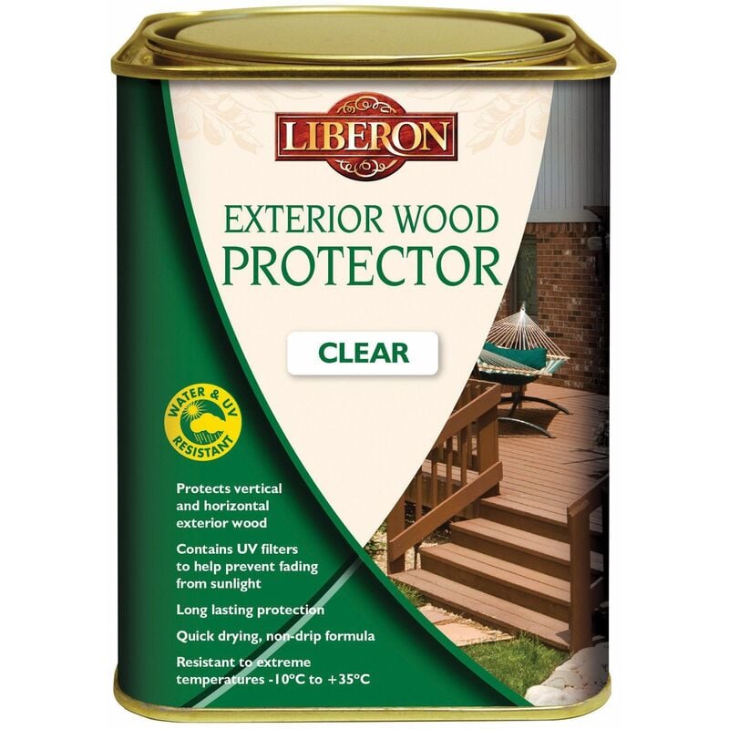 Exterior Wood Protector Clear 1 Litre (LIBEWPC1L)