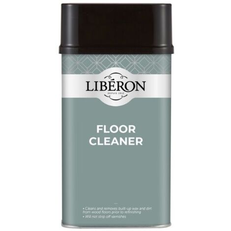 Liberon Floor Cleaner - Removes Built up Wax and Dirt - 1 Litre