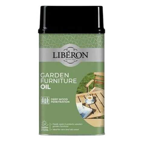 Liberon Garden Furniture Oil - Clear - 500ml
