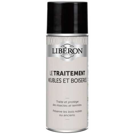 LIBERON - Insecticide bombe - meubles bois, boiseries - 400 mL