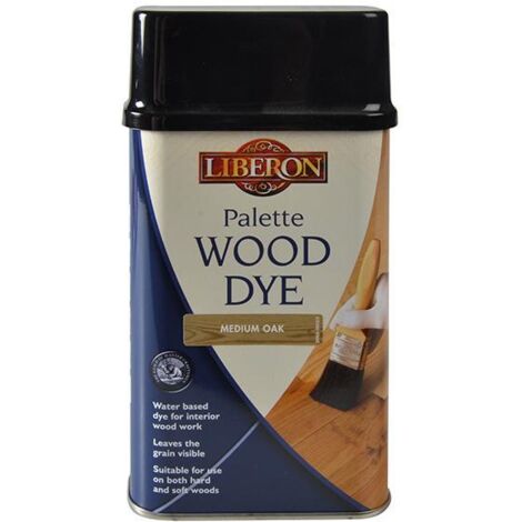 Liberon Interior Floor and Woodwork Palette Wood Dye - Medium Oak - 500ml