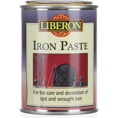 Liberon Iron Paste - Renovating Cast and Wrought Iron - 250ml and 1 Litre