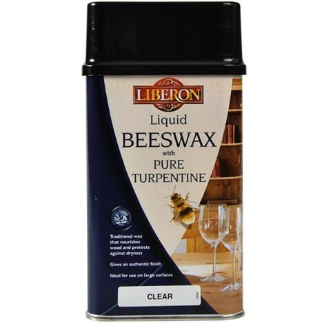 Liberon Liquid Beeswax with Pure Turpentine - Clear - 500ml