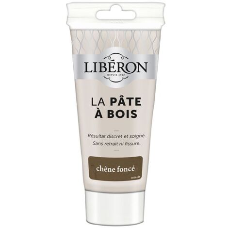 Liberon pâte à bois chêne foncé tube 150g