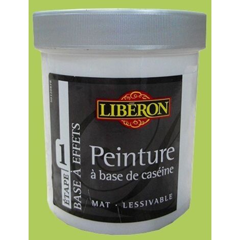 LIBÉRON Peinture à base de Caséine 0,5L Vert pop 0,5 L