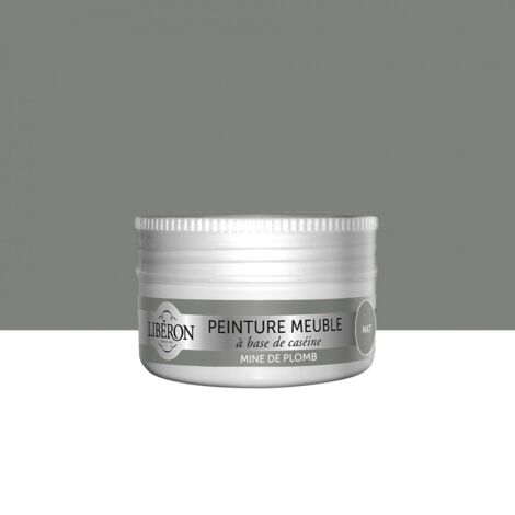 LIBERON Peinture meuble et boiserie Caséine LIBERON mine de plomb mat 75 ml
