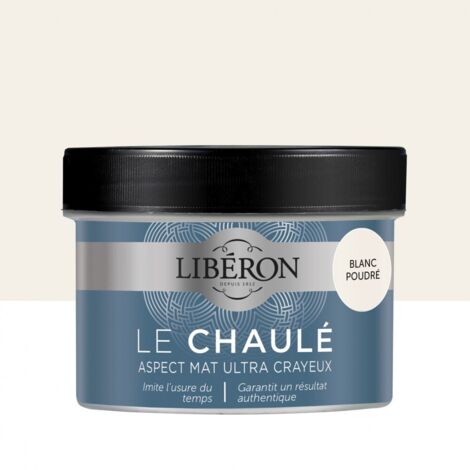 LIBERON Peinture meuble et boiserie Effet chaulé LIBERON blanc poudré Chaulé mat 250 ml