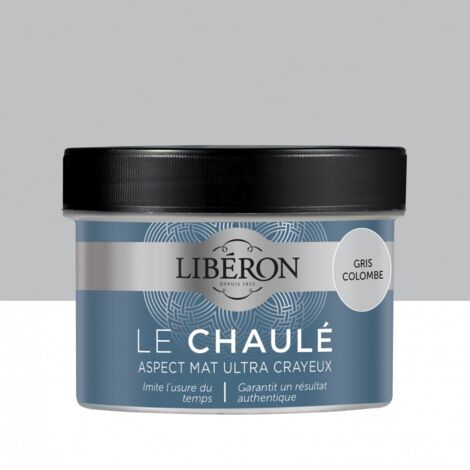 LIBERON Peinture meuble et boiserie Effet chaulé LIBERON gris colombe Chaulé mat 250 ml