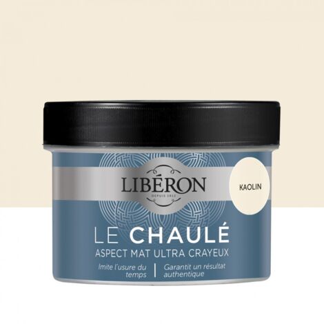 LIBERON Peinture meuble et boiserie Effet chaulé LIBERON kaolin Chaulé mat 250 ml