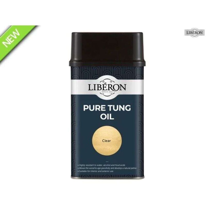 126804 Pure Tung Oil 500ml LIBTO500N - Liberon
