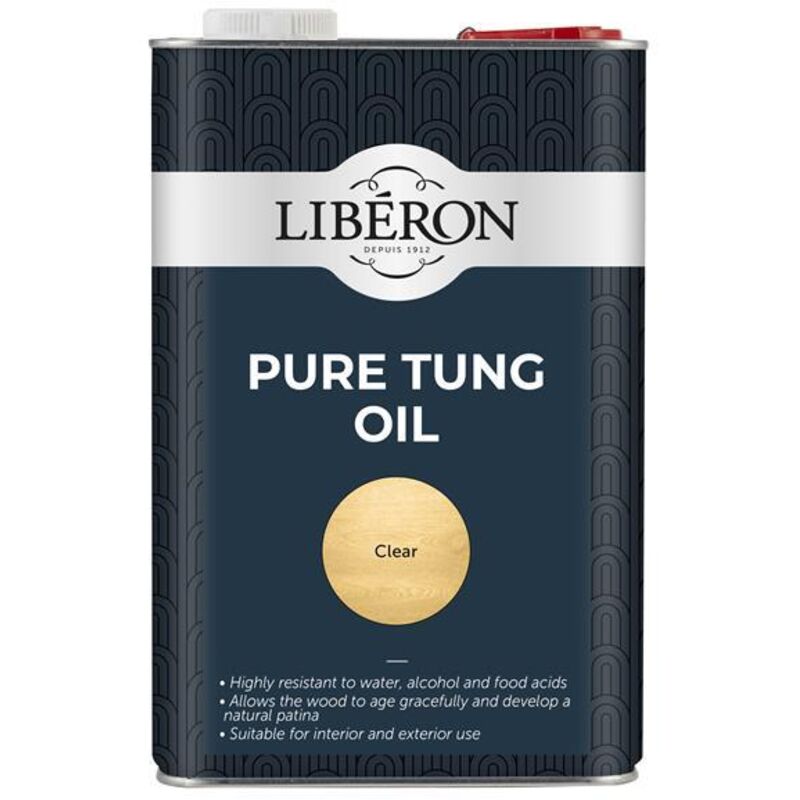 126806 Pure Tung Oil 5 litre LIBTO5LN - Liberon