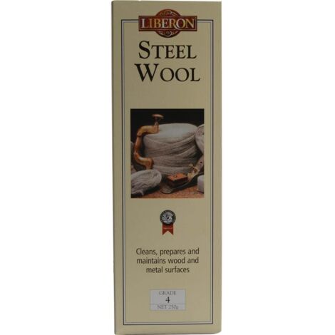 Liberon Steel Wire Wool - Grade 4 - 250 gram