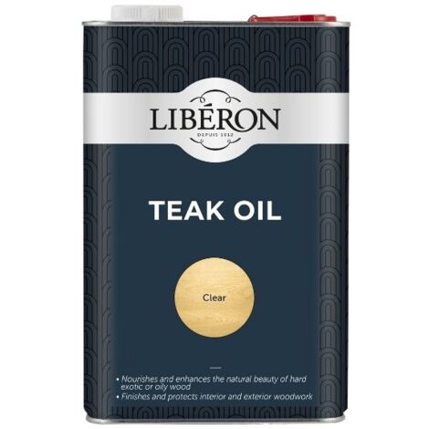 Liberon Teak Oil - With UV Filters  - 5 Litre